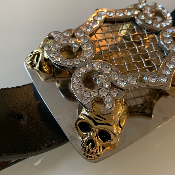 Washed Up Hollywood belt with belt buckle - Picture 3 of 7